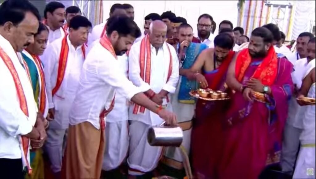 బాసర ఆలయ అభివృద్ధి పనులకు సీఎం రేవంత్ రెడ్డి శ్రీకారం